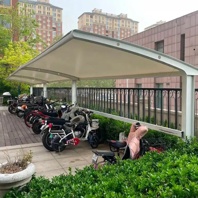 余干县膜结构电动车棚